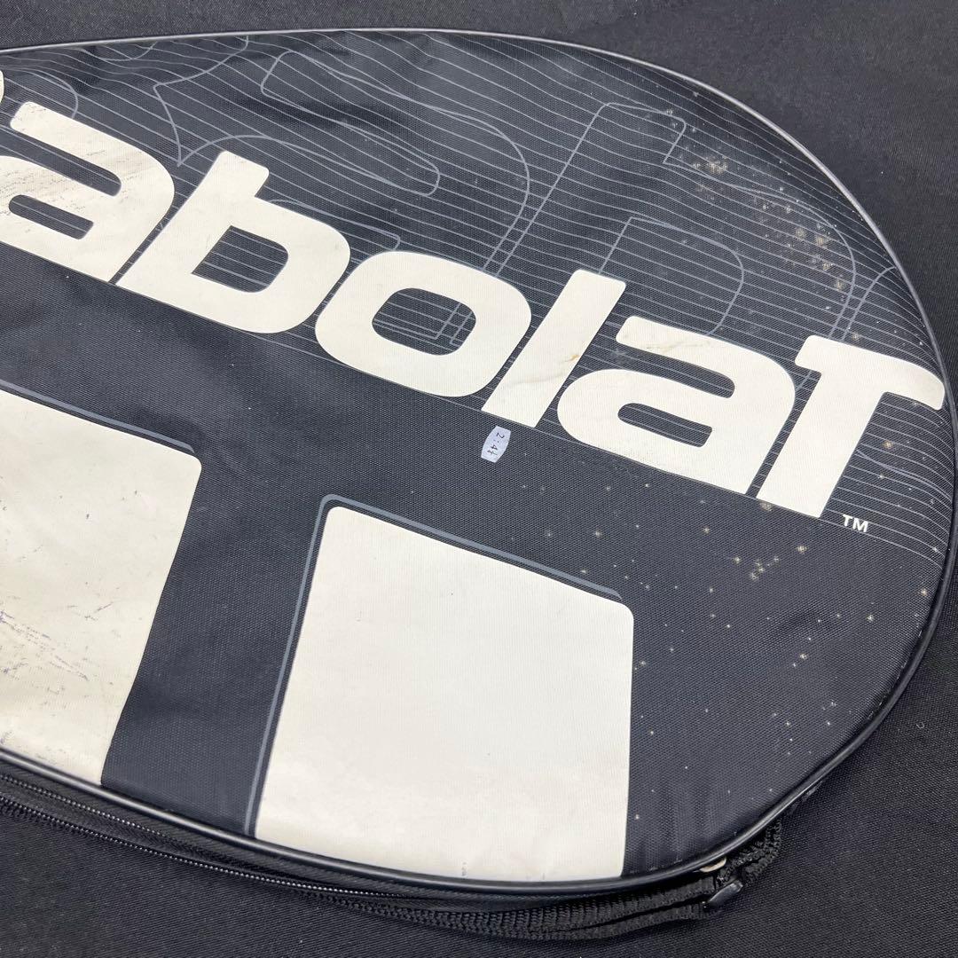 E4【used】バボラ ピュアドライブツアー 青白黒 テニスラケット ケース付