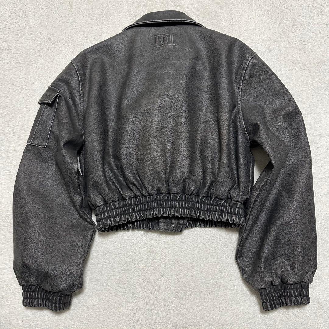 美品　Darich ダーリッチ アンティークレザーライダースジャケット