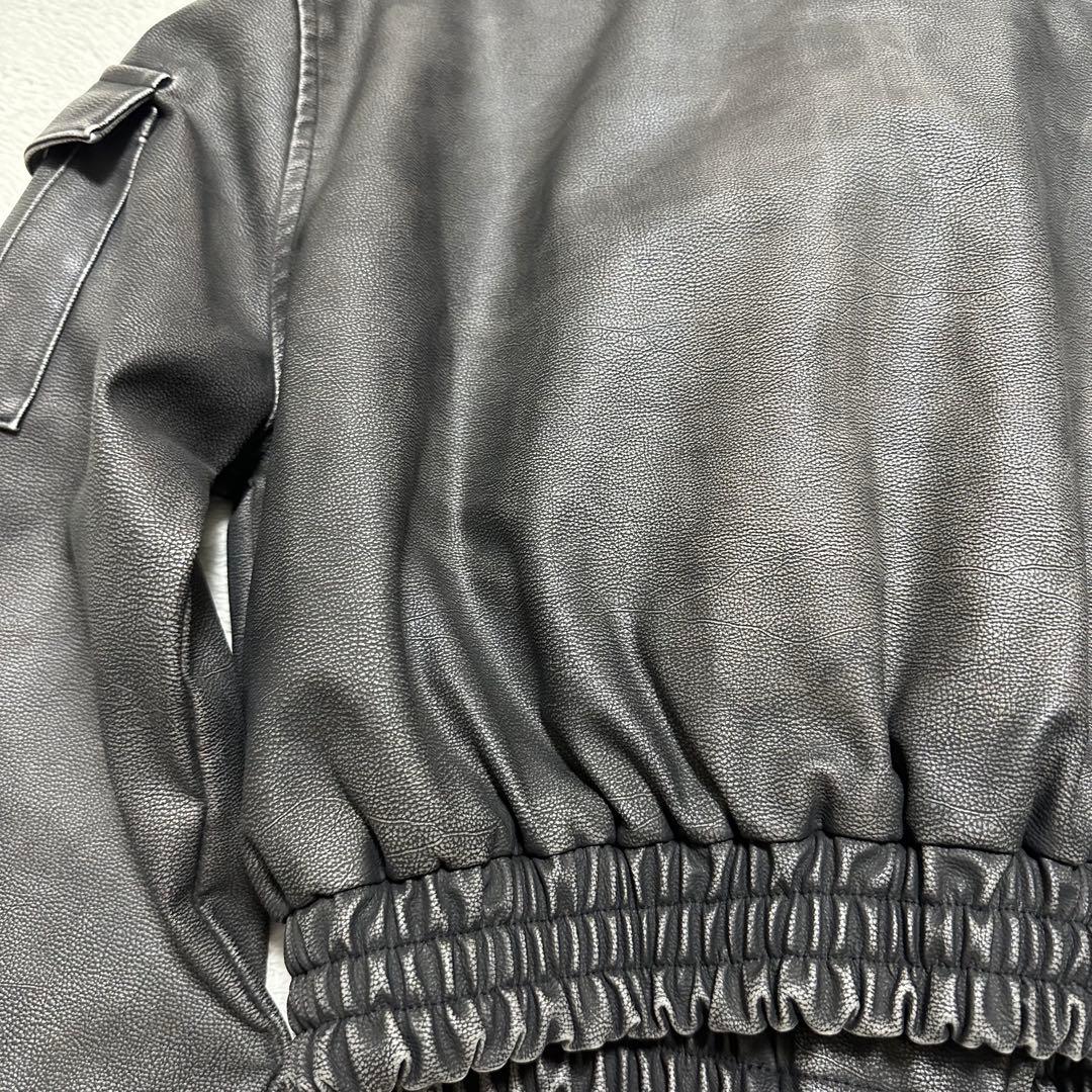 美品　Darich ダーリッチ アンティークレザーライダースジャケット