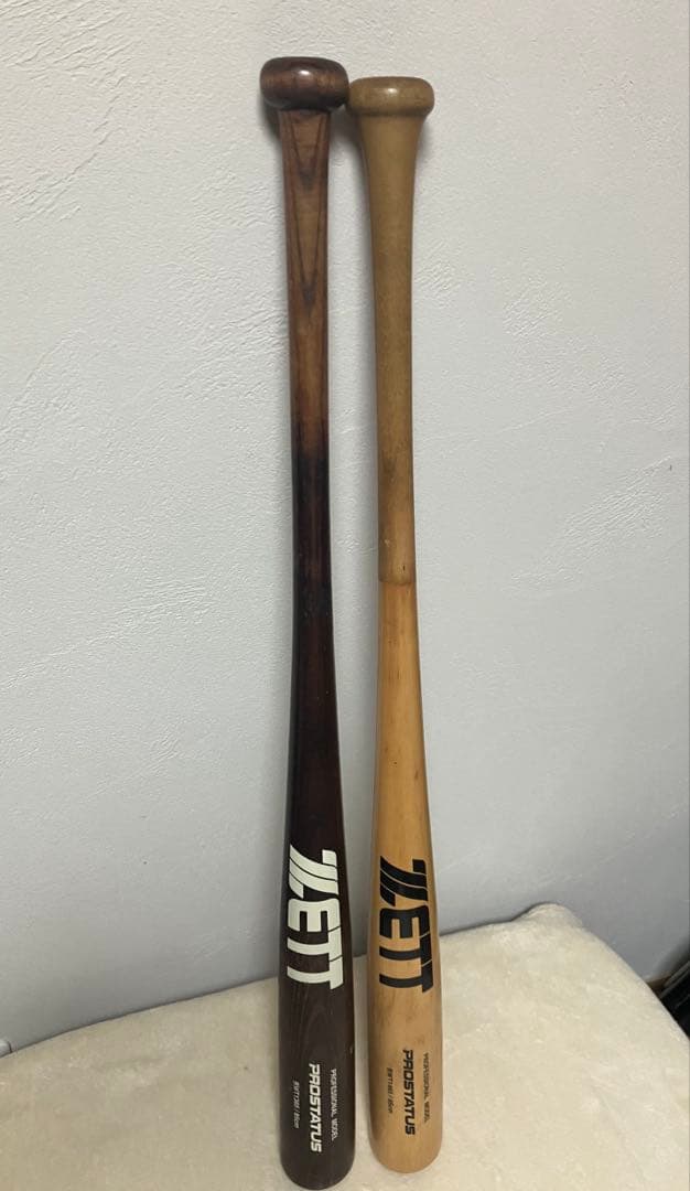【美品2本セット】ZETT プロステイタス 硬式木製バット BWT★85cm