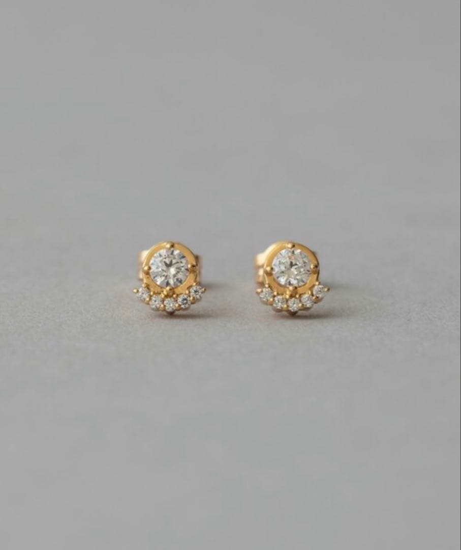 m*i様 ete ピアス ビジュー ピアス レディース