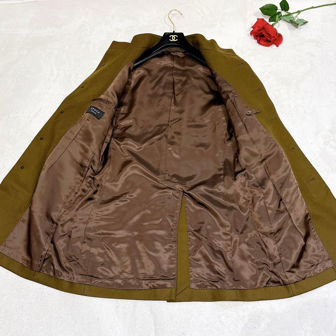 未使用✨　エポカウォモ　epoca uomo スタンドカラーコート　48