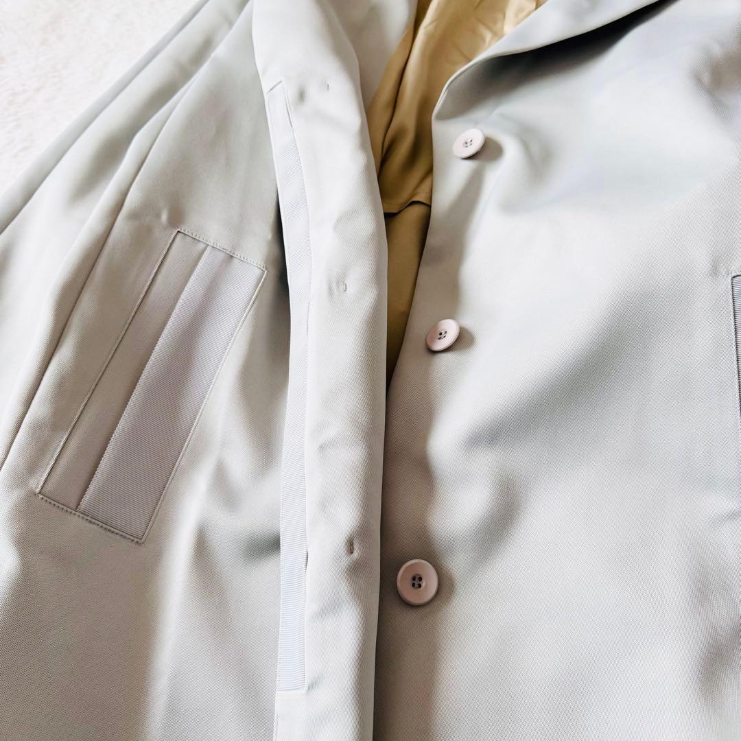 5232 【新品未使用】 アナイ ロングコート 38 グレー 定価91,300円