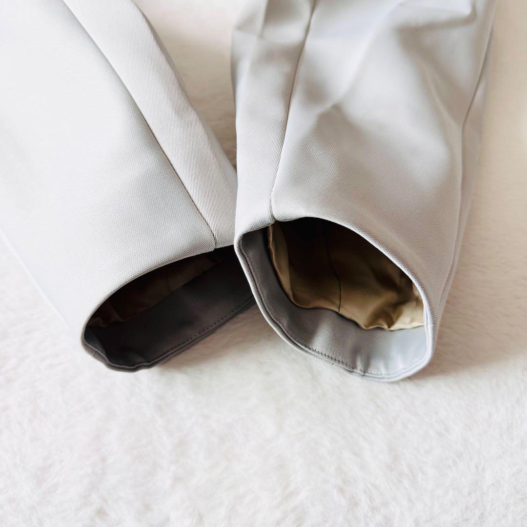 5232 【新品未使用】 アナイ ロングコート 38 グレー 定価91,300円