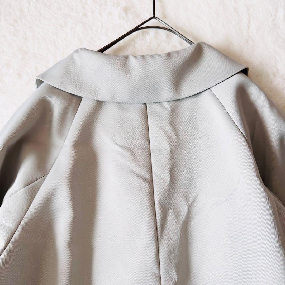 5232 【新品未使用】 アナイ ロングコート 38 グレー 定価91,300円