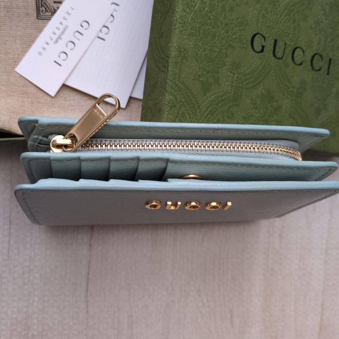 早いもの勝ち！グッチ GUCCI スクリプト ジップアラウンドウォレット ‎