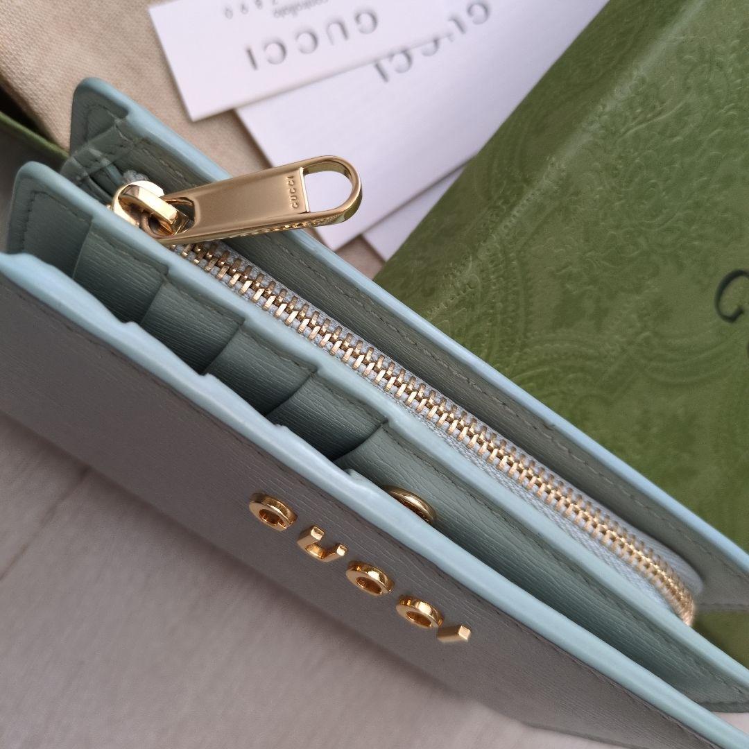 早いもの勝ち！グッチ GUCCI スクリプト ジップアラウンドウォレット ‎