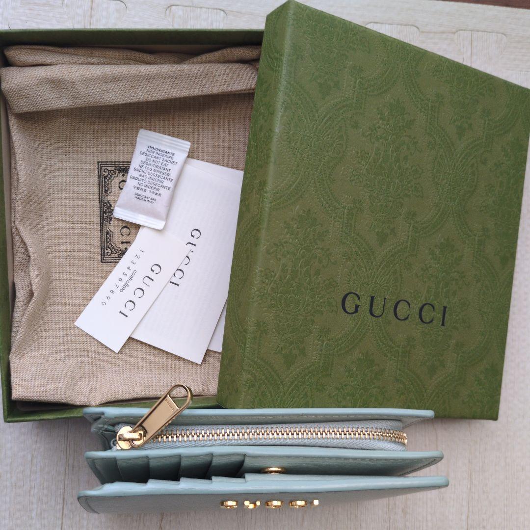 早いもの勝ち！グッチ GUCCI スクリプト ジップアラウンドウォレット ‎