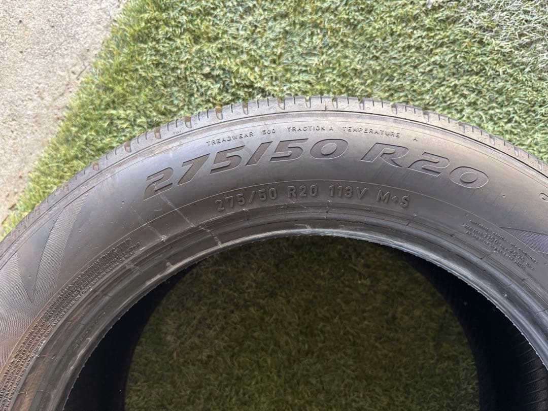 ピレリー Scorpion Zero 275/50R20 1本のみ走行500ｋｍ