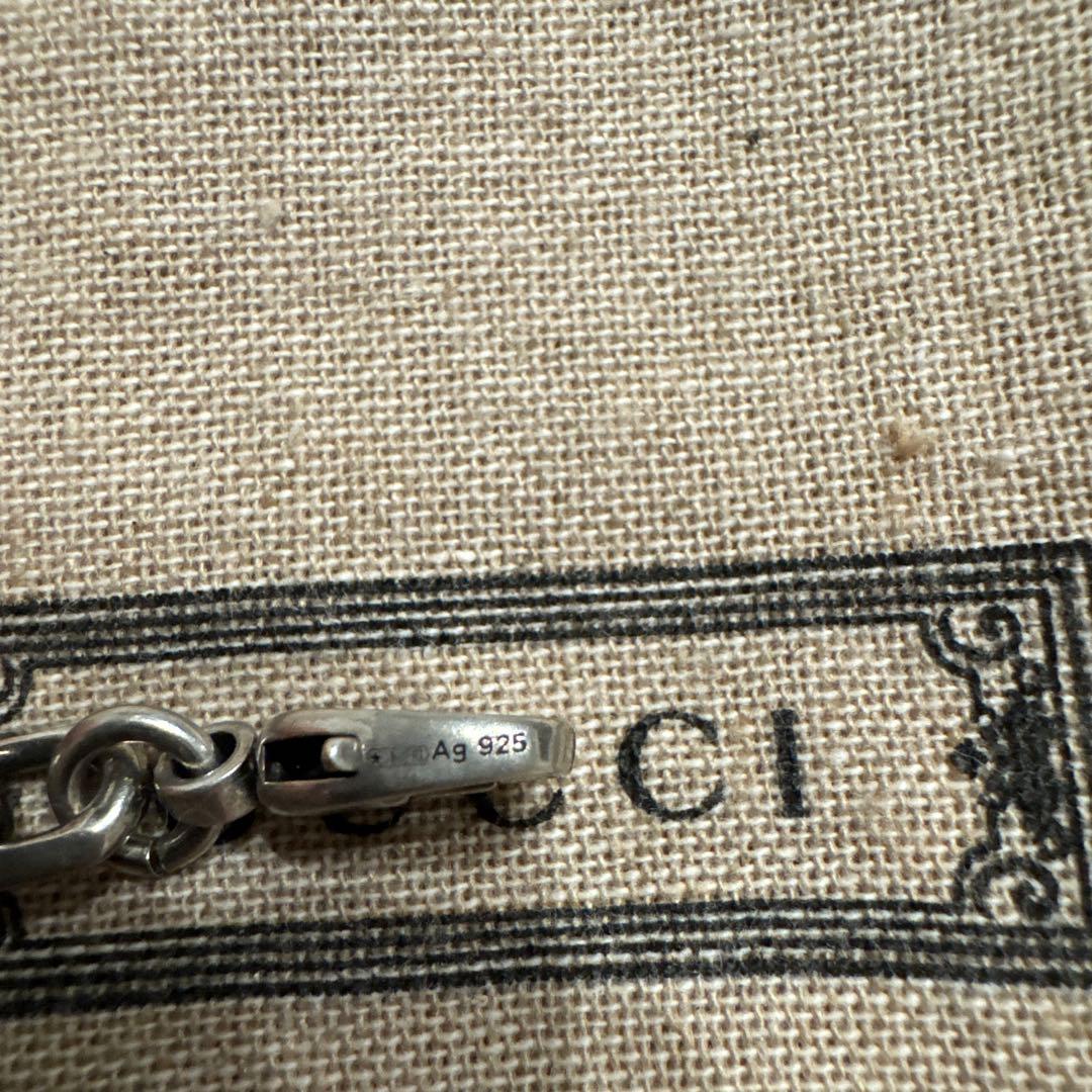 GUCCI インターロッキング チェーンブレスレット