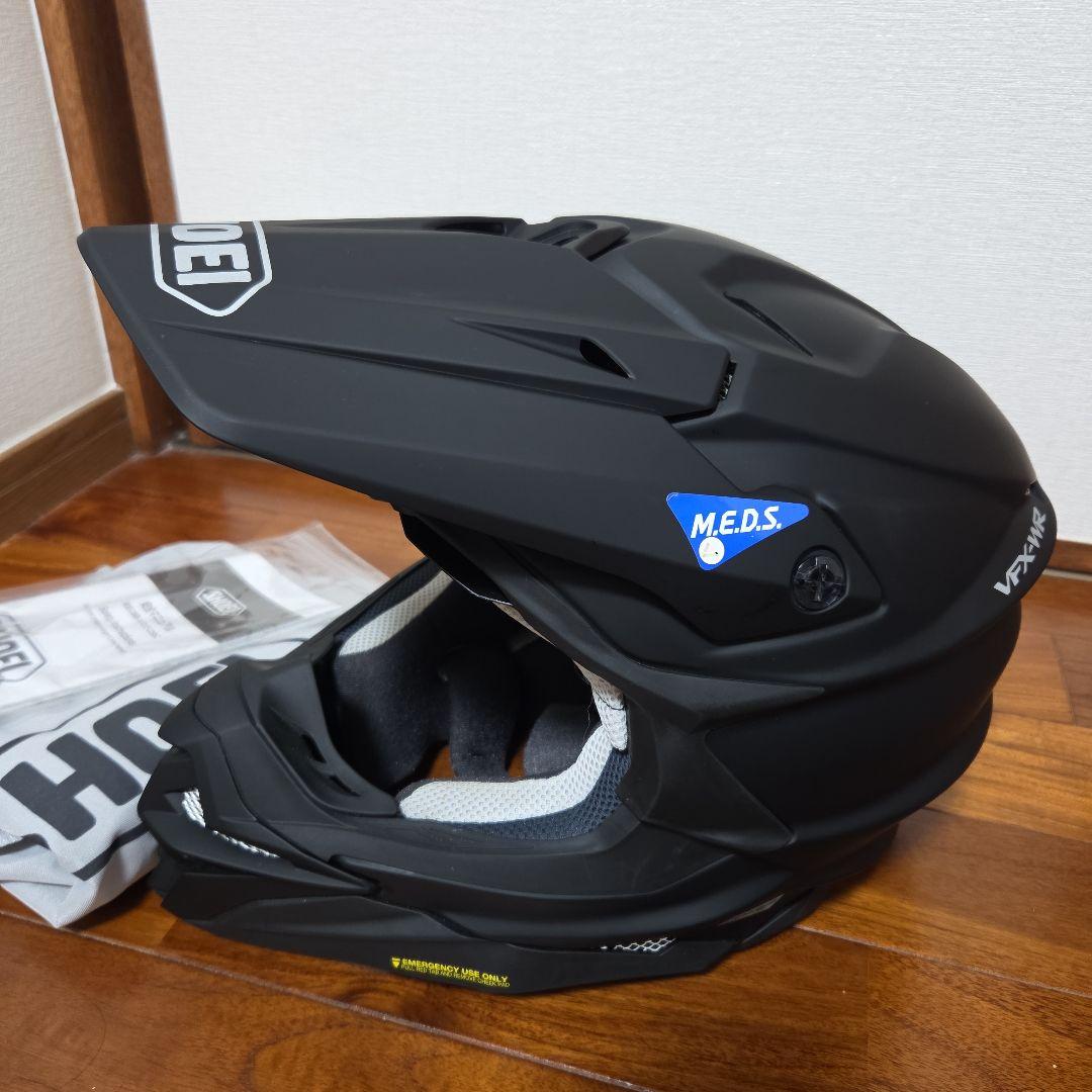 SHOEI VFX-WR 美品 オフロードヘルメット マットブラック 2022
