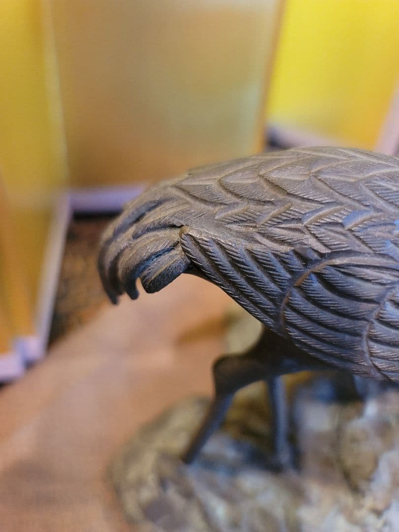 夫婦鶴 置物 アンティーク