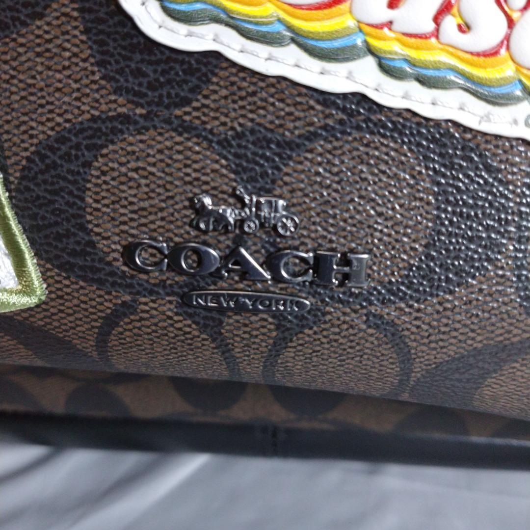 【新品未使用】COACH　コーチ　リュック　　レディース　ディズニーF29355