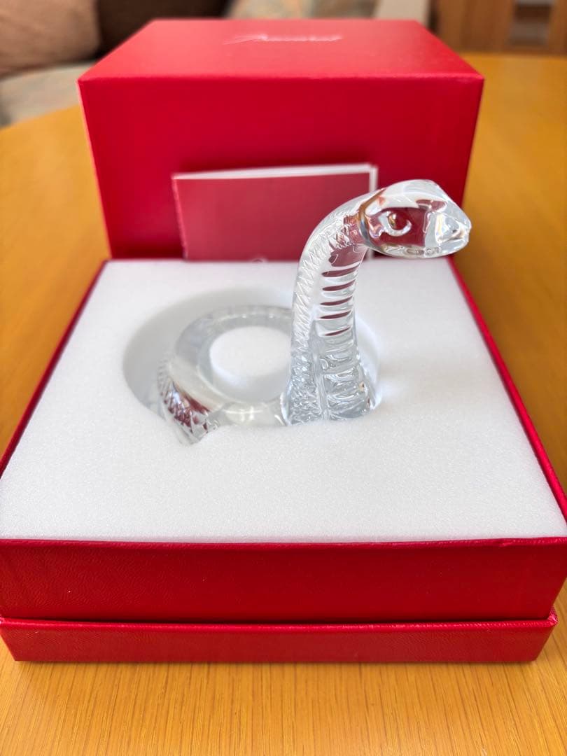 Baccarat クリスタル バカラ　蛇