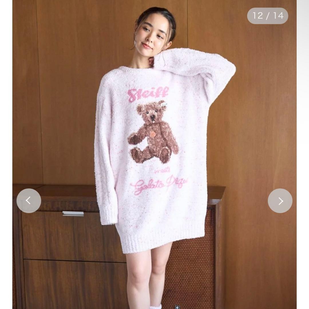 シュタイフ パウダーネップジャガードワンピース ジェラピケ