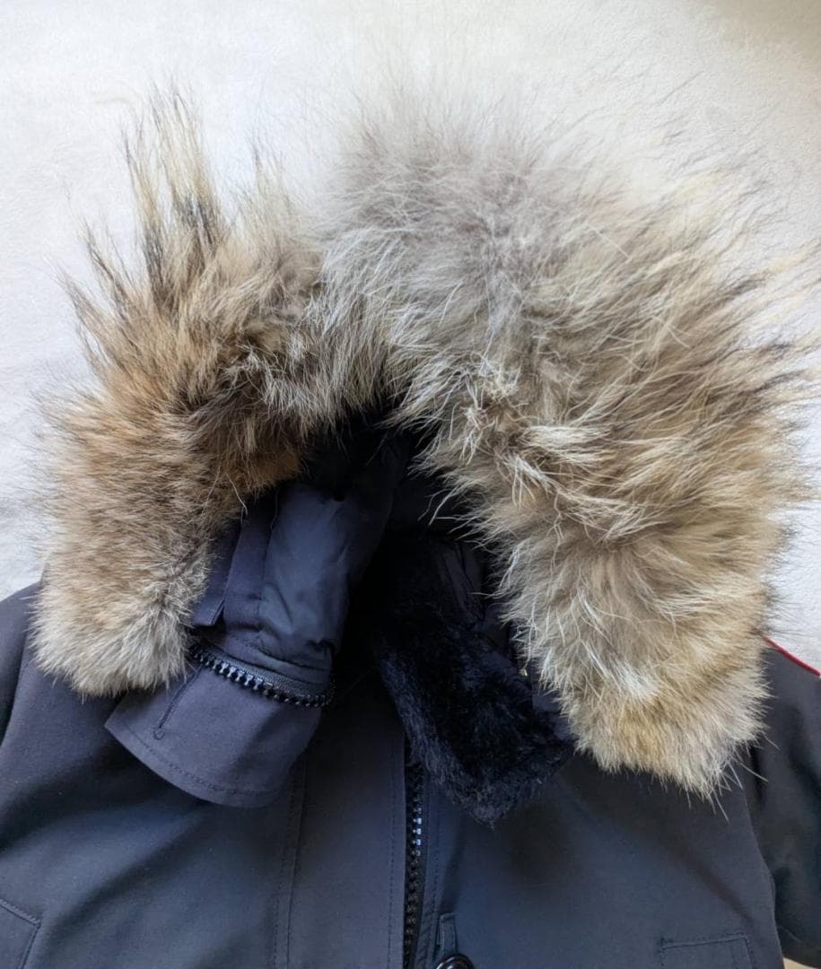 美品　カナダグース❤️　ダウン　ファー付き ブロンテ 　Sサイズ　レディース　黒