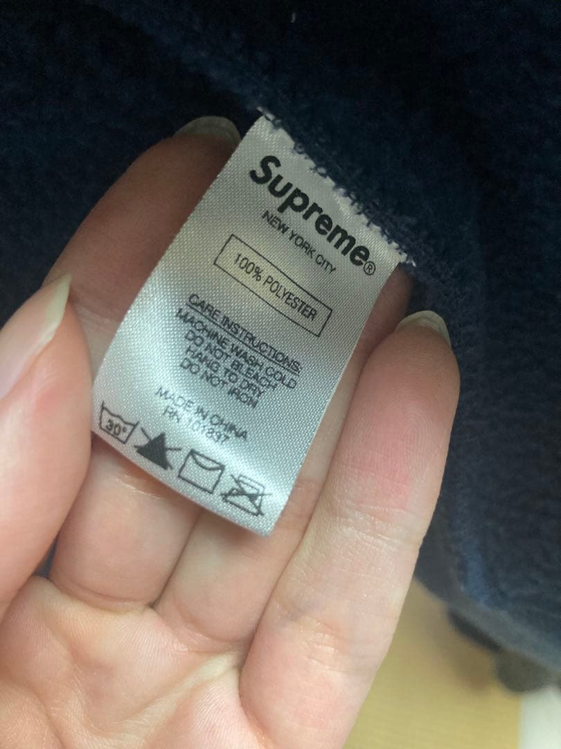 トップス Supreme WINDSTOPPER Zip Up Hooded /Navy