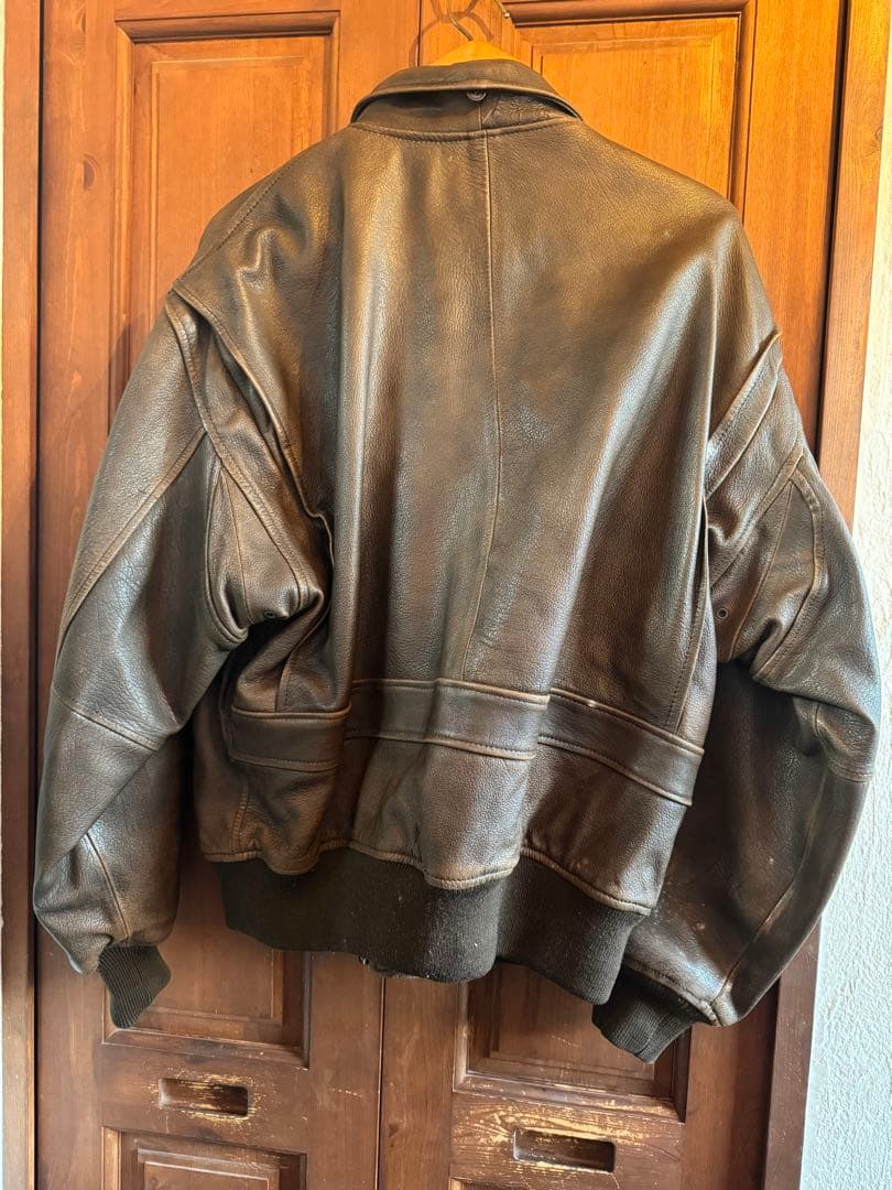 K*1様 80's-90's ビンテージフライトレザージャケット vintage