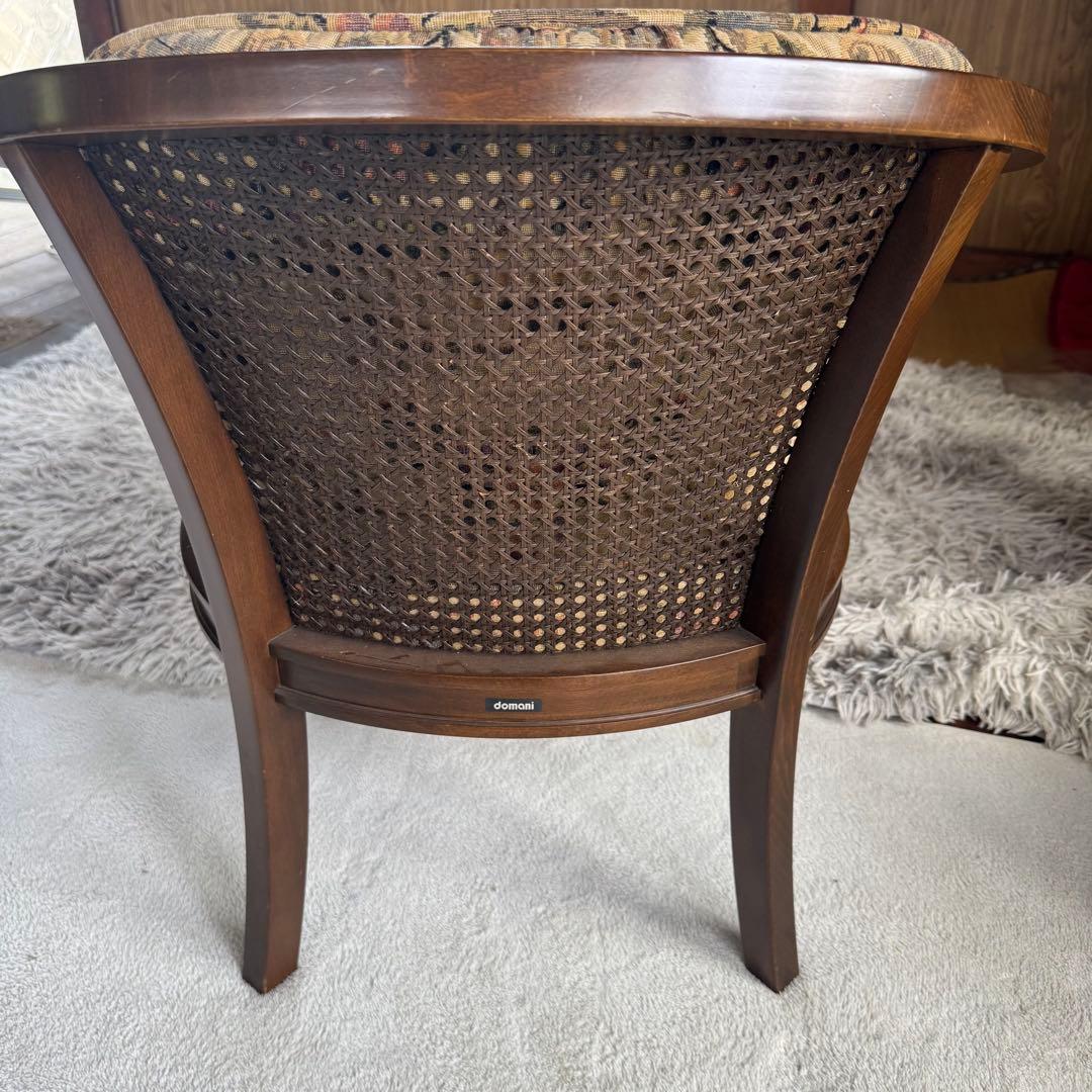 美品★最高級アームチェア★カリモクdomani/ドマーニ 4脚セット　椅子　③