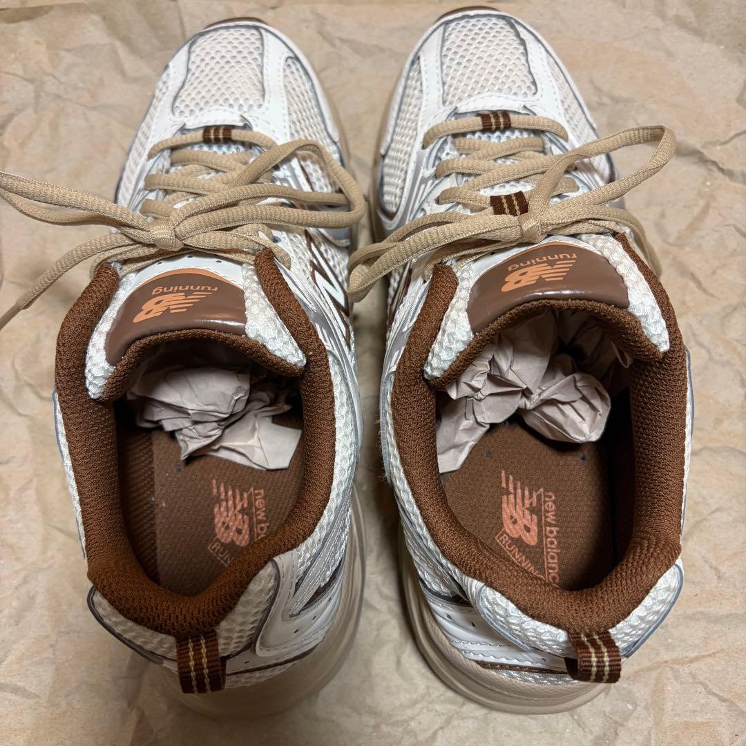 限定 ニコアンド別注 ニューバランス 530 MR530NI ブラウン 23.0