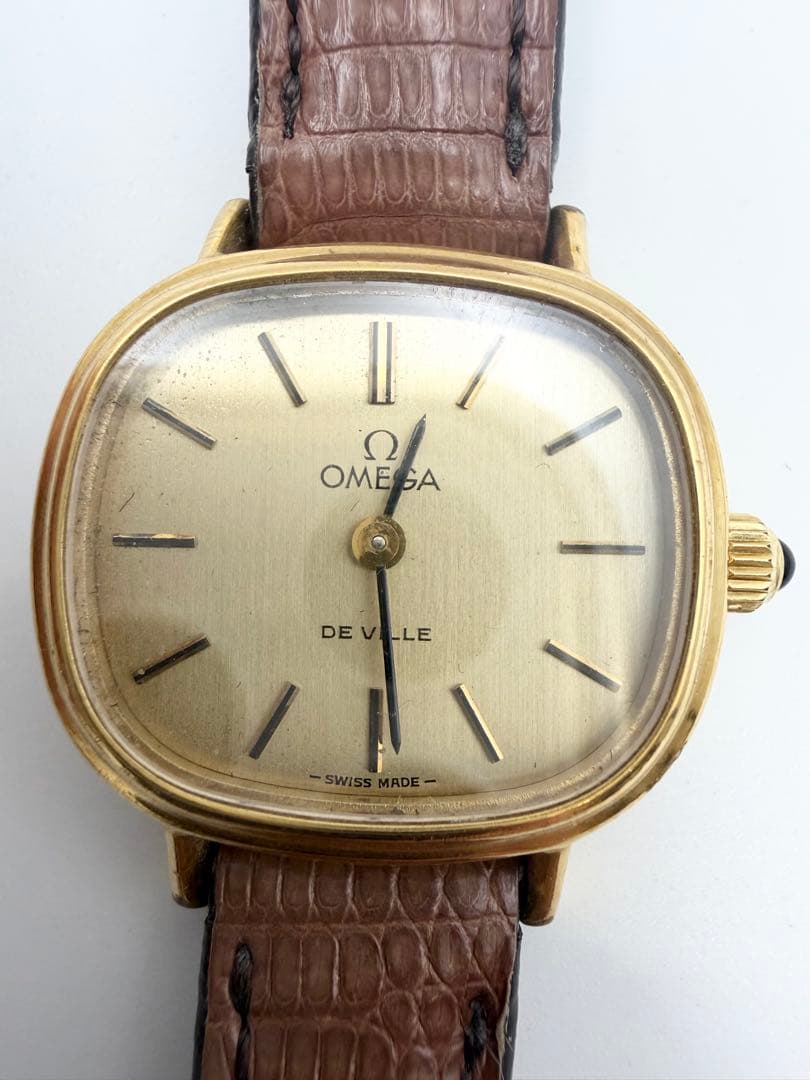 OMEGA DE VILLE 手巻き時計 レディース
