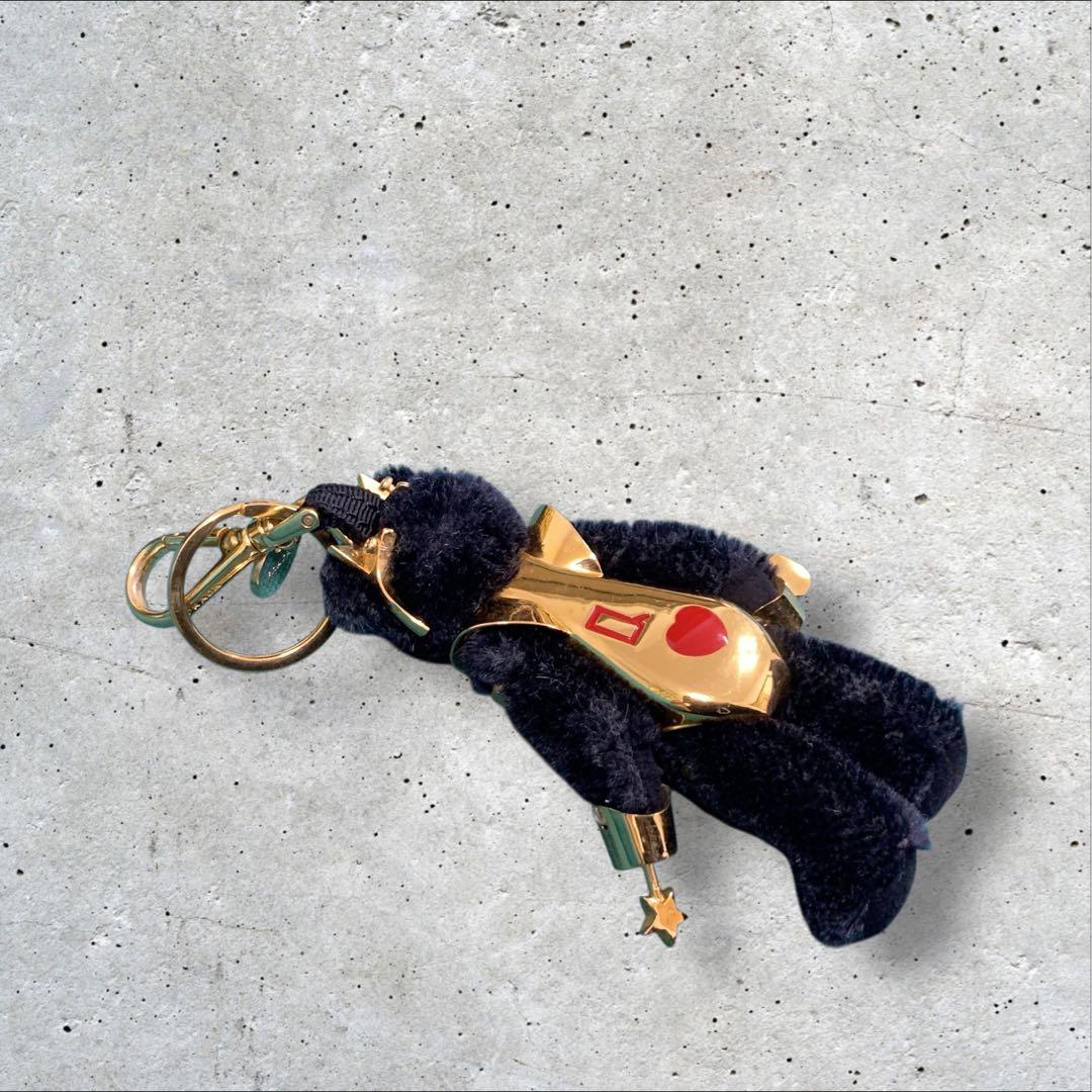 【PRADA】LUCKY STAR Teddyクマ型キーホルダー バッグチャーム
