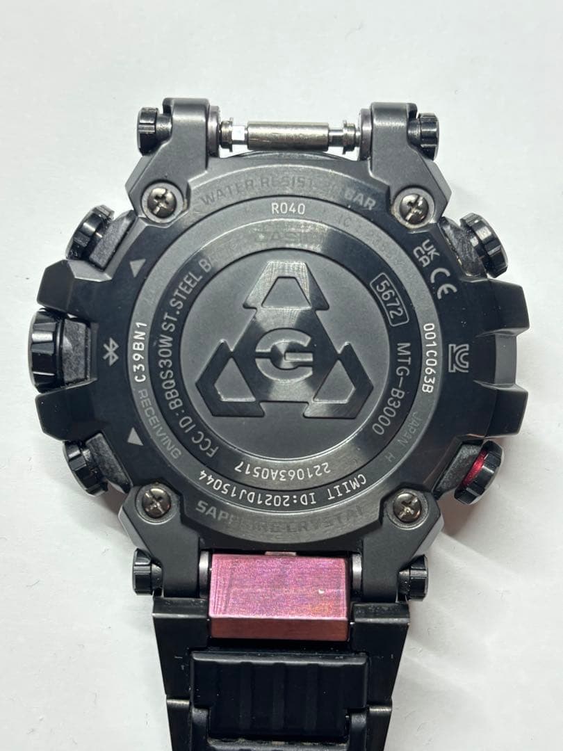 CASIO G-SHOCK MT-G MTG-B3000B-1A フルセット 美