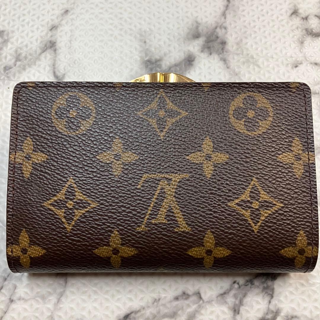 ち*.様 Louis Vuitton　二つ折り財布　がま口　モノグラム　CA00
