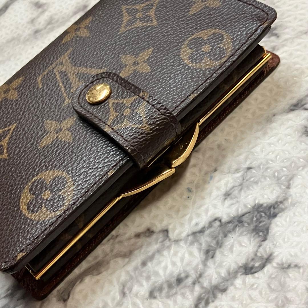 ち*.様 Louis Vuitton　二つ折り財布　がま口　モノグラム　CA00