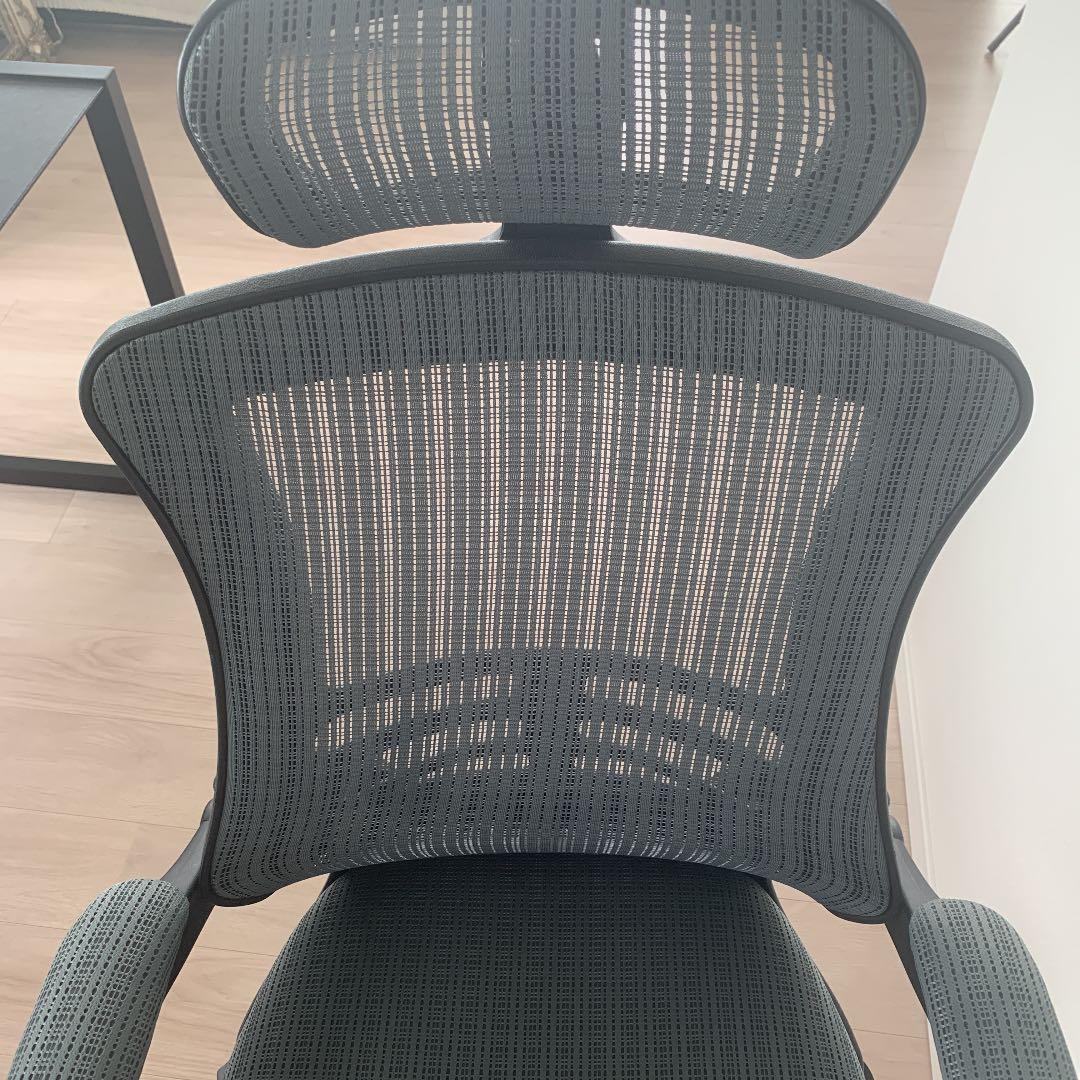 【33,550円】デスクチェア① FUJI-BOEKI アームアップチェア