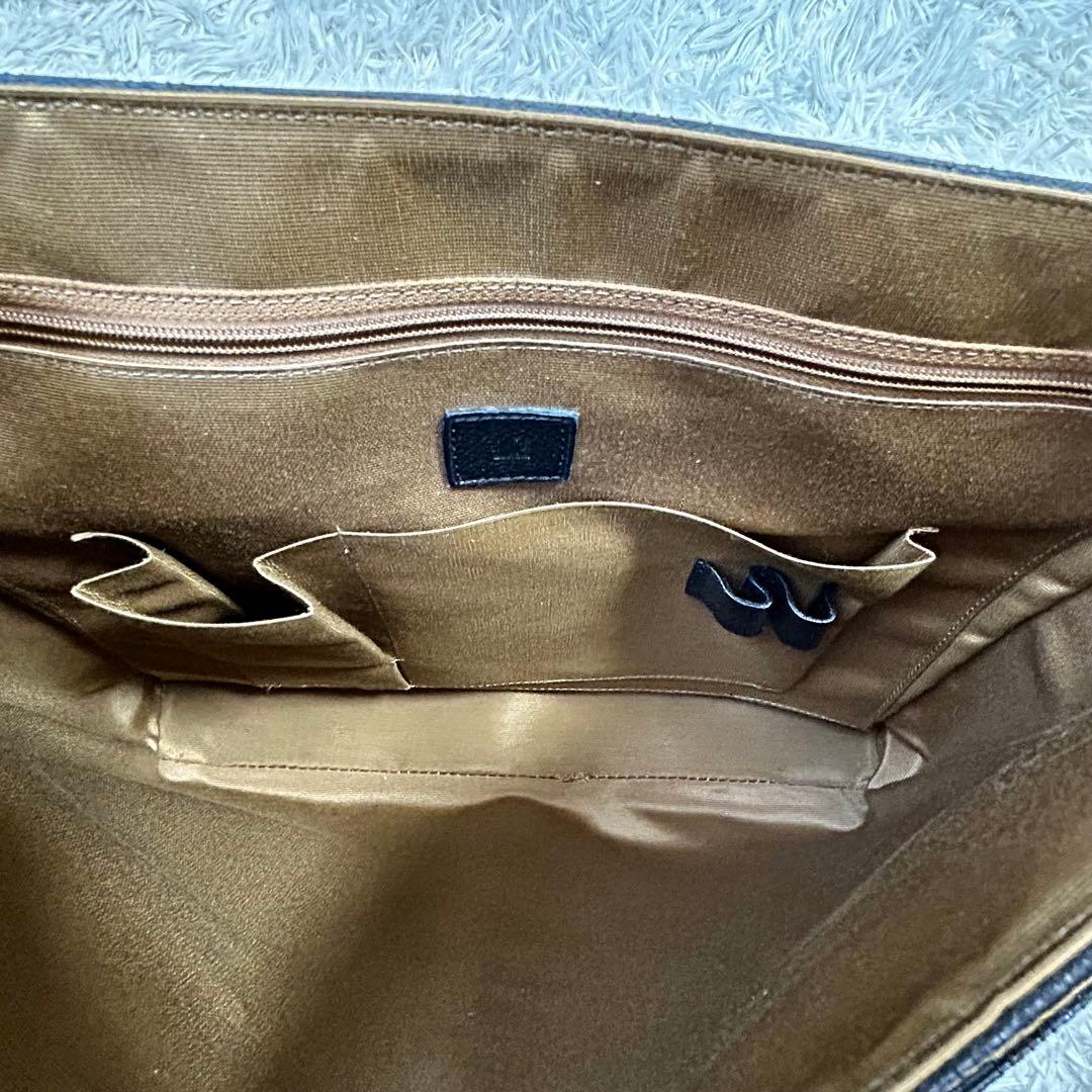 極美品✨ダンヒル メッセンジャーバッグ ディーエイト A4 PVC ロゴプレート