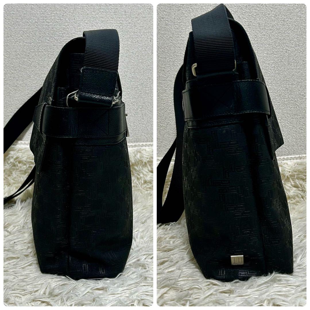 極美品✨ダンヒル メッセンジャーバッグ ディーエイト A4 PVC ロゴプレート