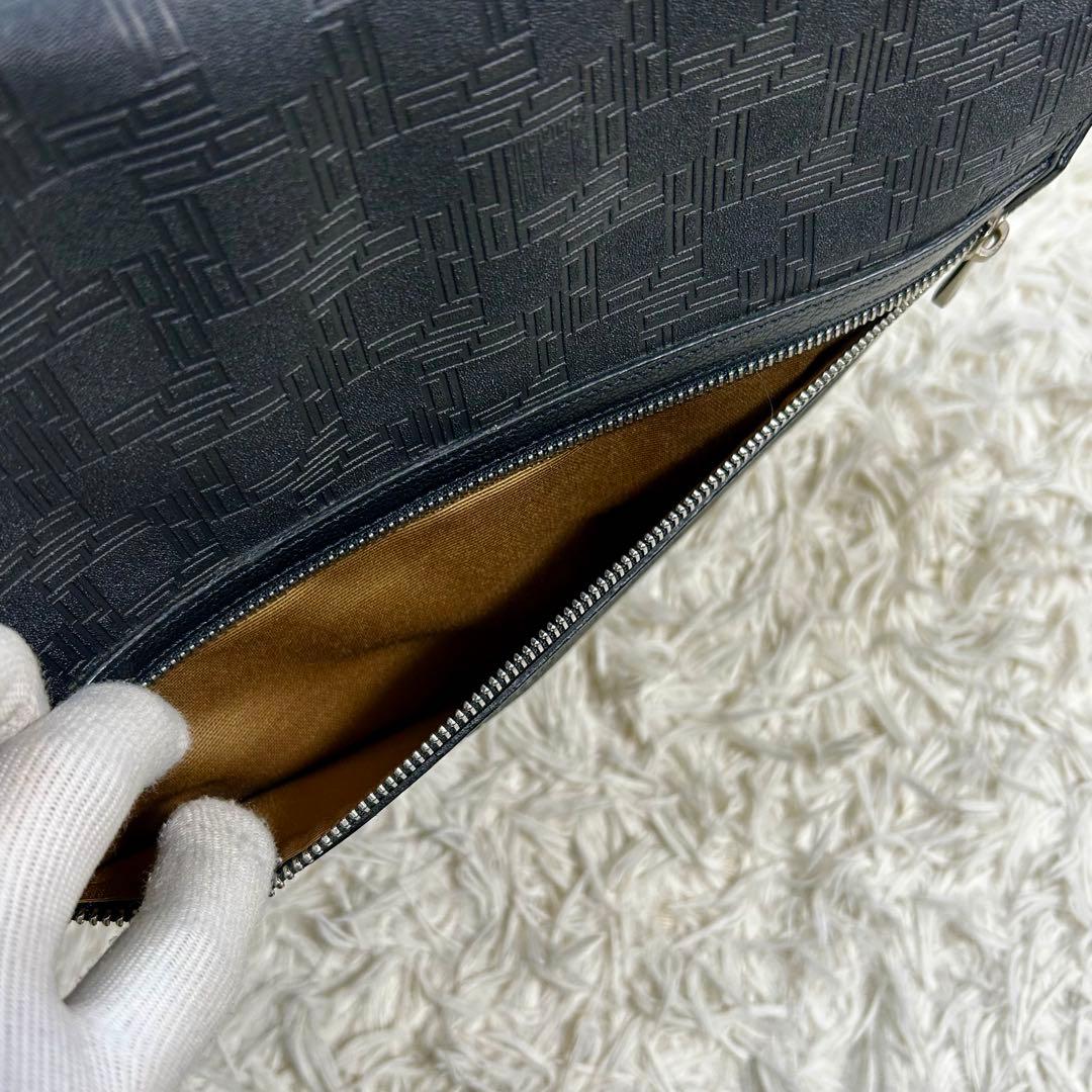 極美品✨ダンヒル メッセンジャーバッグ ディーエイト A4 PVC ロゴプレート