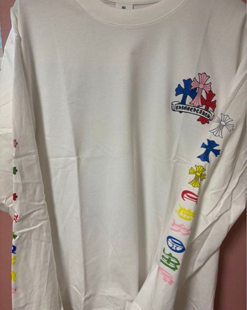 希少 Chrome Hearts マルチカラーホース 長袖 新品