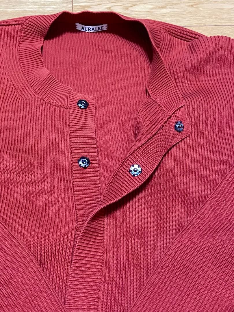 AURALEE 18ss ニットカーディガン4