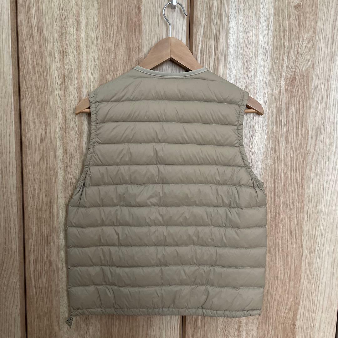 DANTON ベージュ ダウンベスト 36