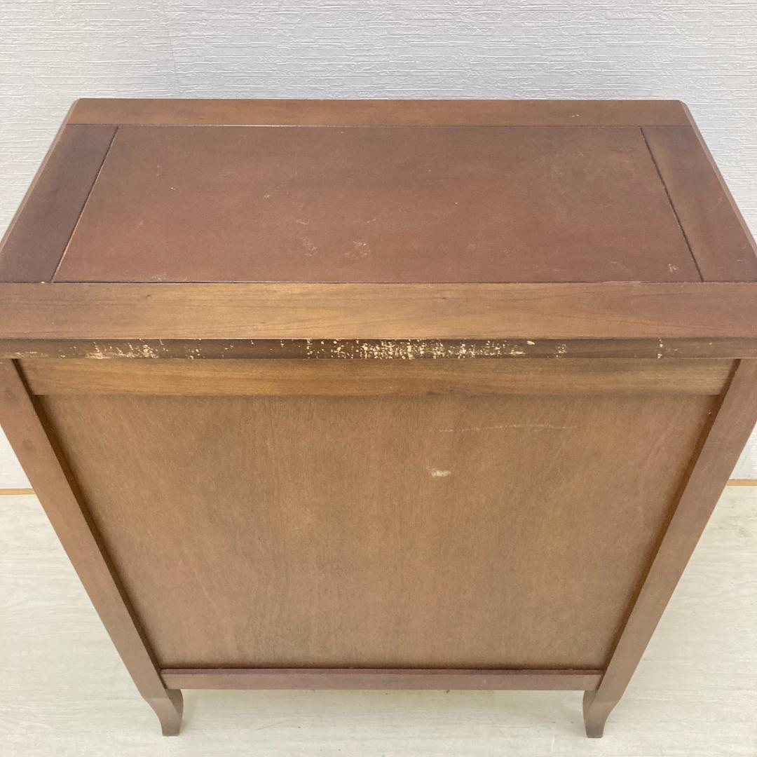 アンティーク調　クラシック　４段チェスト　整理箪笥　収納