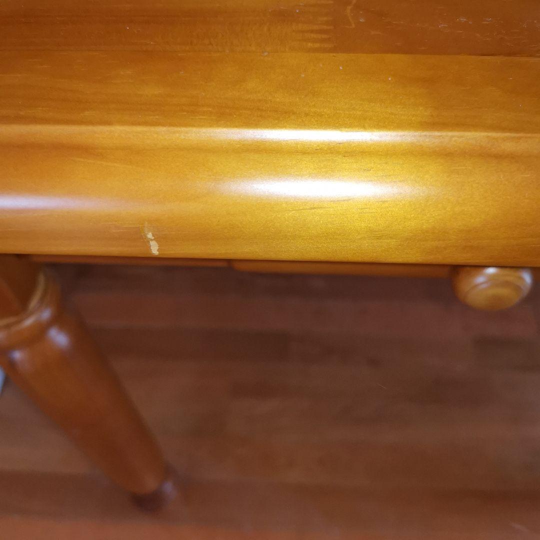 天然木　ライティングビューロー デスク 学習机 カントリー