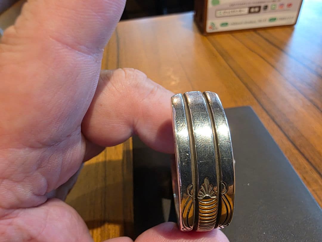 Bruce Morgan ブルースモーガン シルバー 14K バングル