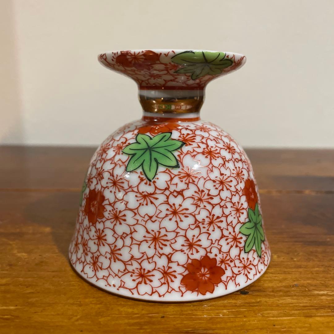 【新品・未使用】美濃焼 祥泉窯 春秋高台小鉢 豆鉢 珍味入 6客セット