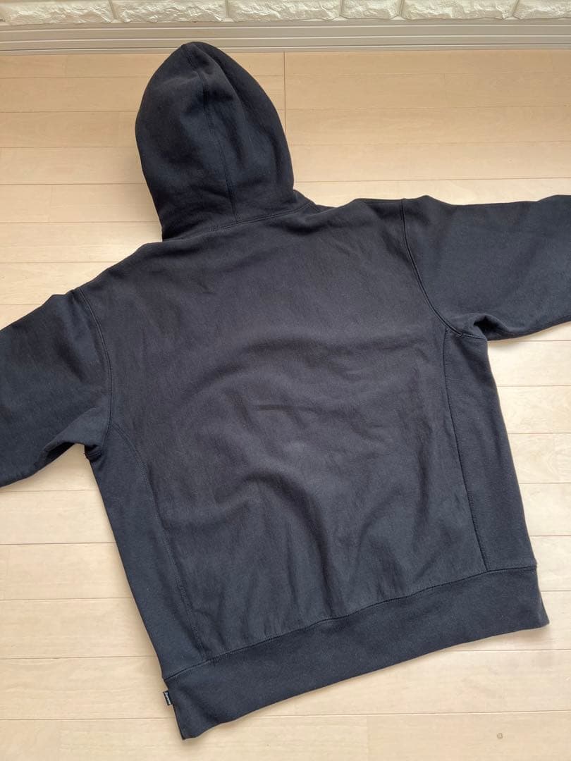 Supreme シュプリーム アラビック ロゴ フーディ プルオーバー　黒　L
