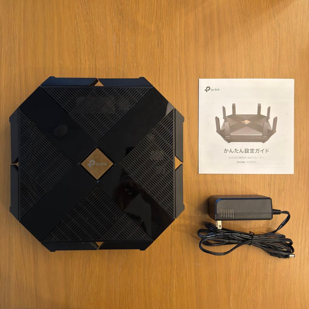 TP-Link Archer AX6000 wi-fi6ルーター