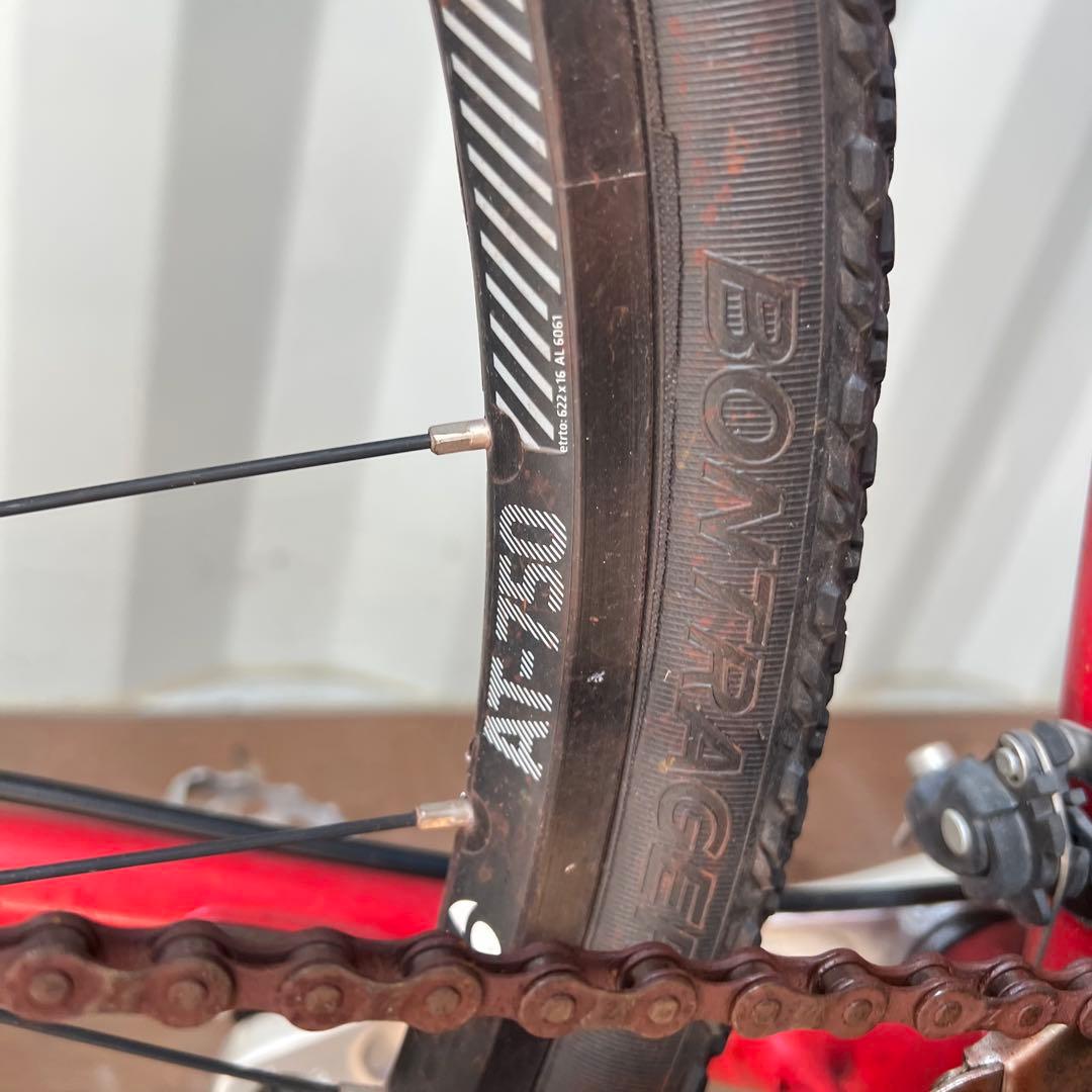 TREK トレック DUAL SPORT2 クロスバイク　自転車 レッド 赤