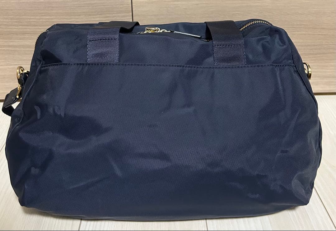 【美品】agnes b. アニエスベー ボストンバッグ 2way ネイビー