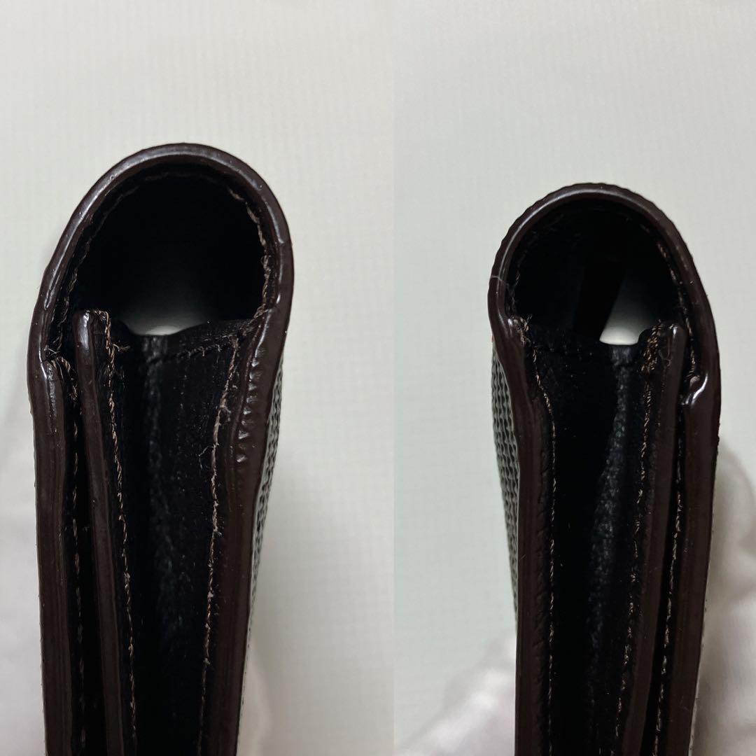 未使用　dunhill ダンヒル レザー長財布　濃茶　ダークブラウン　ロゴ