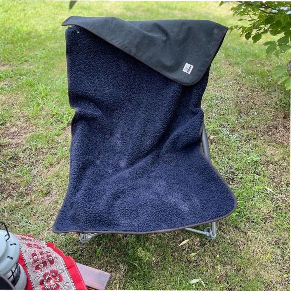【新品・未使用】赤外線あったかブランケット キャメル