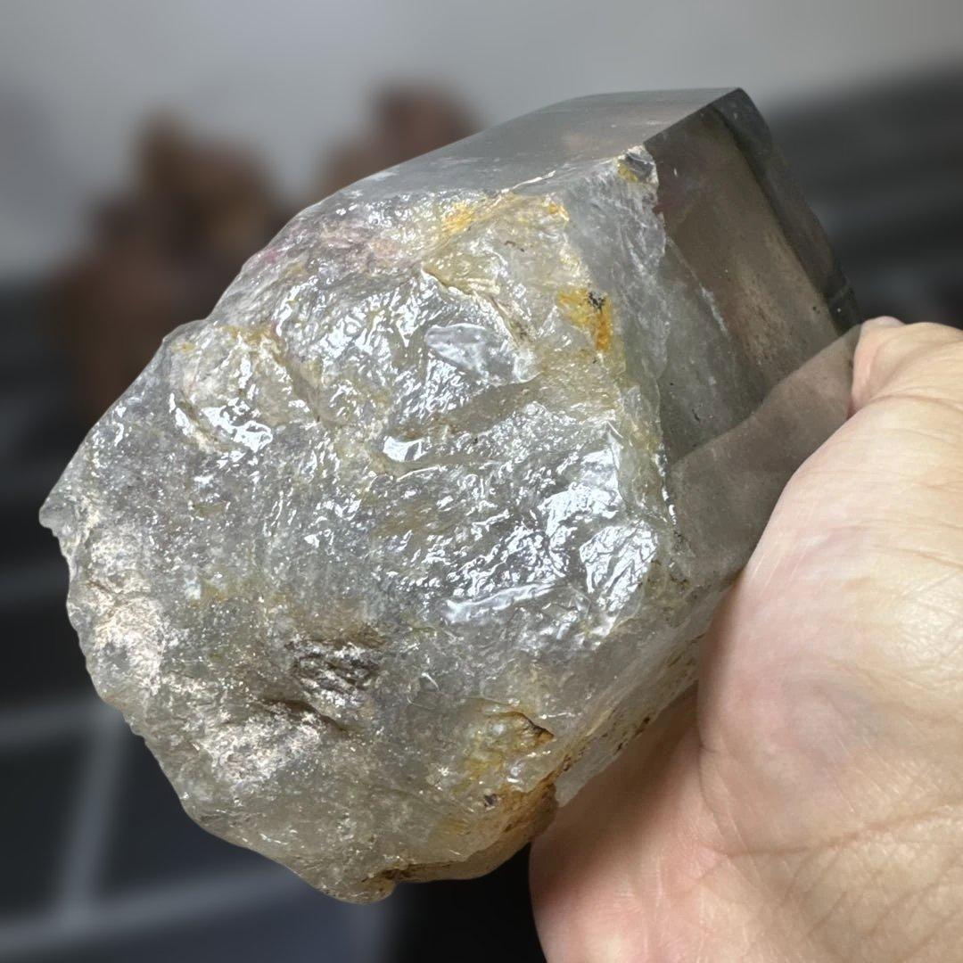 希少 ガーデンクォーツ大型ポイント 約1kg 一点物