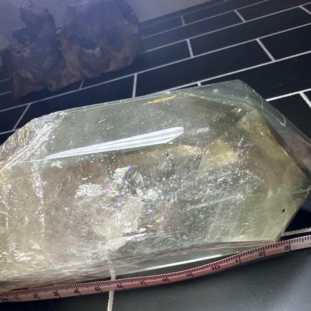 希少 ガーデンクォーツ大型ポイント 約1kg 一点物