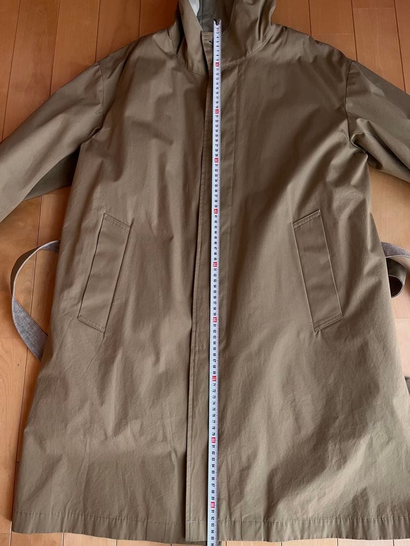 STILL BY HAND シンサレートステンカラーコート 46 カーキ
