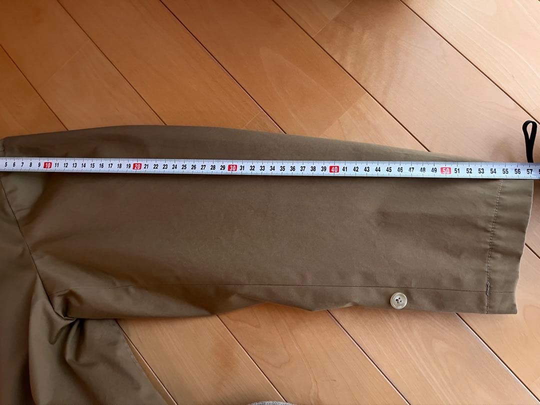 STILL BY HAND シンサレートステンカラーコート 46 カーキ